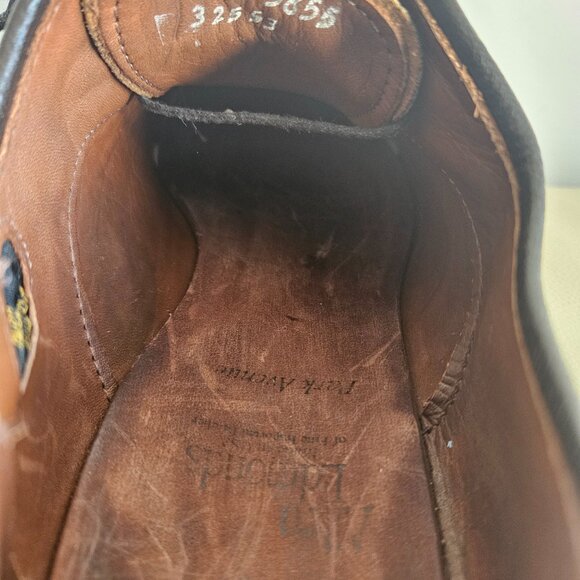 ALLEN EDMONDS PARK AVENU CAP TOE MENS 8 DRESS SHOE MADE IN USA BRAND NEW HEEL main image 5